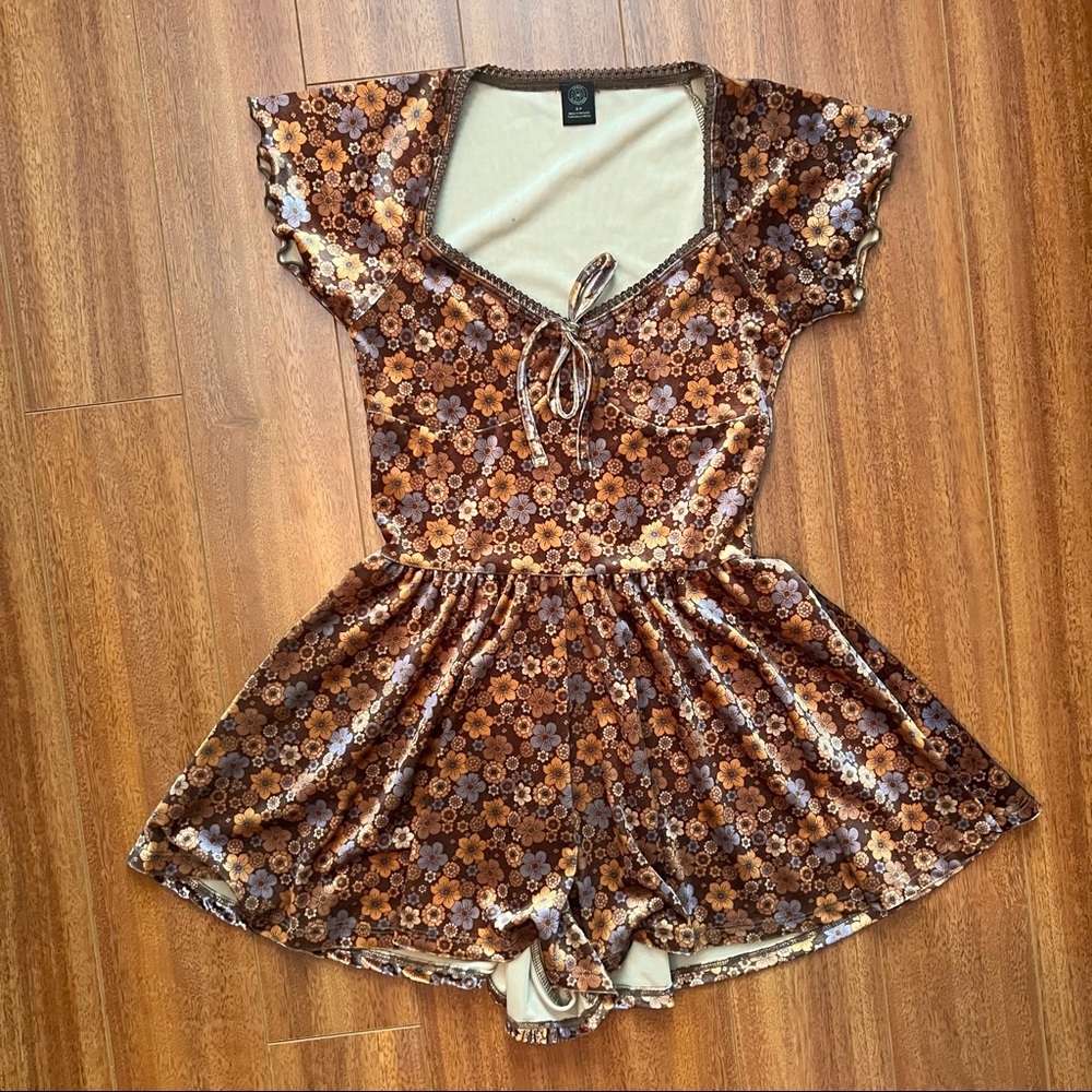 UO floral romper